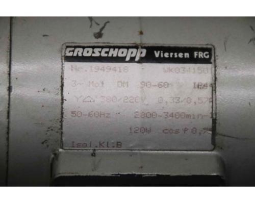 Getriebemotor 0,12 kW 50 U/min von Groschopp – E 4   WK 0341501  DM 90-60 - Bild 5