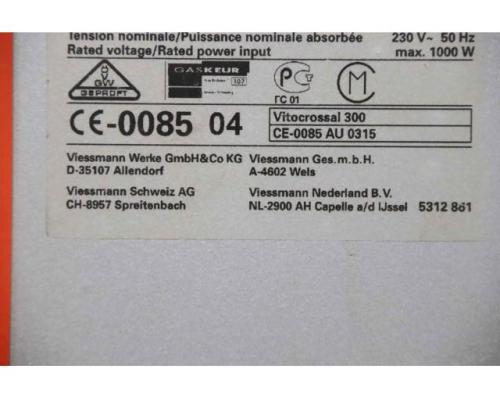 Gasbrenner 720 kW von Viessmann – Vitocrossal 300 CR37  WM-G10/3-A - Bild 8