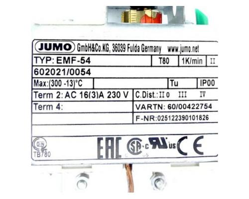 JUMO 602021/0054 Thermostat 602021/0054 - Bild 2