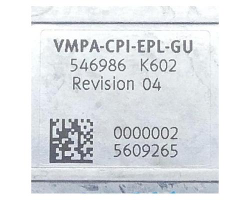 FESTO 546986 Elektirk-Anschaltung VMPA-CPI-EPL-GU 546986 - Bild 2