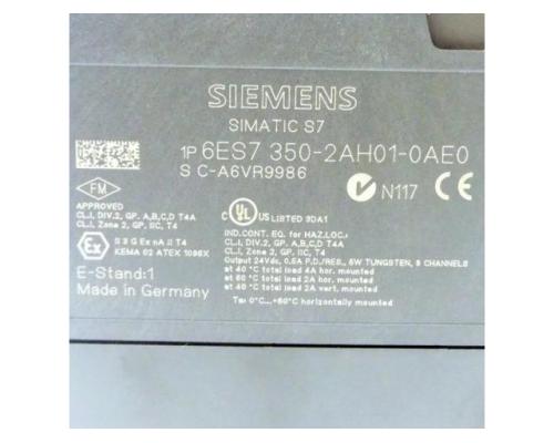 Siemens 6ES7 350-2AH01-0AE0 Zählerbaugruppe 6ES7 350-2AH01-0AE0 6ES7 350-2AH0 - Bild 2