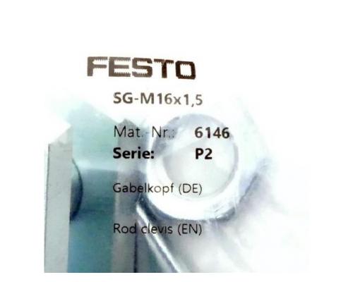 FESTO 6146 Gabelkopf SG-M16X1 6146 - Bild 2