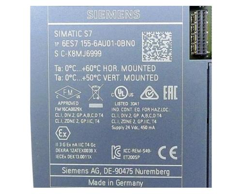 Siemens 6ES7155-6AU01-0BN0 Interface-Modul 6ES7155-6AU01-0BN0 - Bild 2