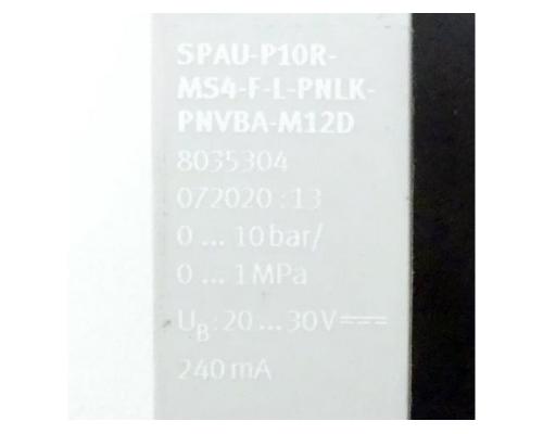 FESTO 8035304 Drucksensor SPAU-P10R-MS4-F-L-PNLK-PNVBA-M12D 8035 - Bild 2