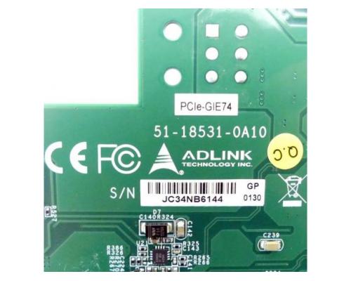 Adlink PCIe-GIE74 Bildaufnahme-Karte PCIe-GIE74 - Bild 2