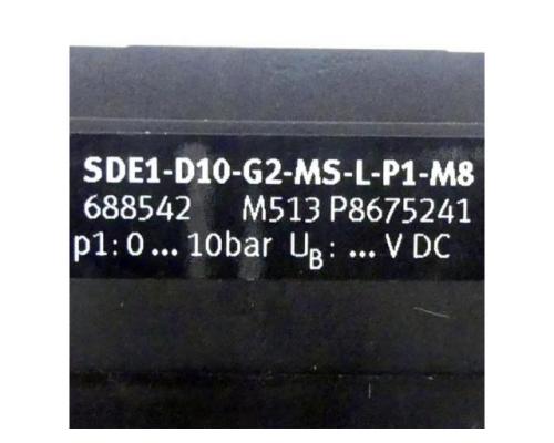 FESTO 688542 Drucksensor SDE1-D10-G2-MS-L-P1-M8 688542 - Bild 2