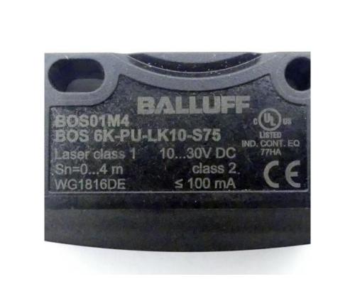 BALLUFF BOS 6K-PU-LK10-S75 Optoelektronischer Sensor BOS01M4 BOS 6K-PU-LK10-S - Bild 2