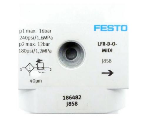 FESTO 186482 Filter-Regelventil LFR-D-0-MIDI 186482 - Bild 2