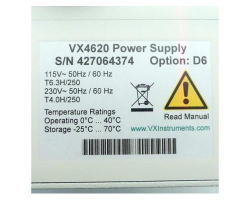 VX Instruments VX4620 Duale Hochgeschwindigkeits-Stromversorgung VX4620 - Bild 2