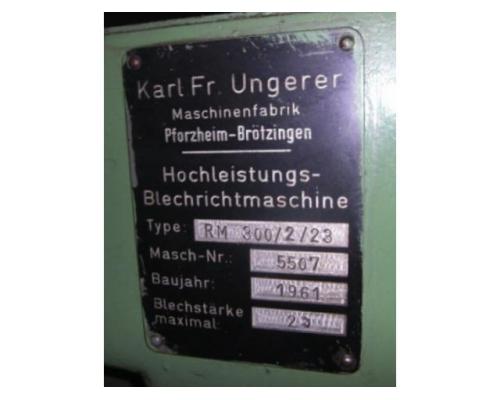 Blechrichtmaschine Fabr. UNGERER Typ RM 300/2/23 - Bild 6