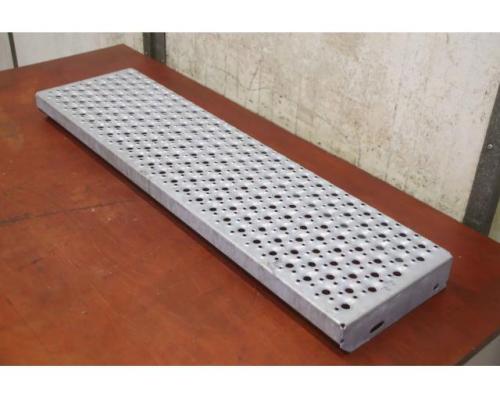 Gitterrosten Lochrost von Stahl – 1000 x 270 x 75 mm - Bild 1