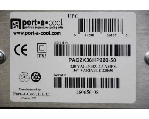 Luftkühler von Port-A-Cool – PAC2K36HP220-50 - Bild 5
