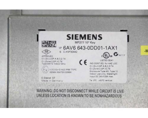 Simatic Multi Panel von Siemens – 6AV6 643-ODD01-1AX1 - Bild 8