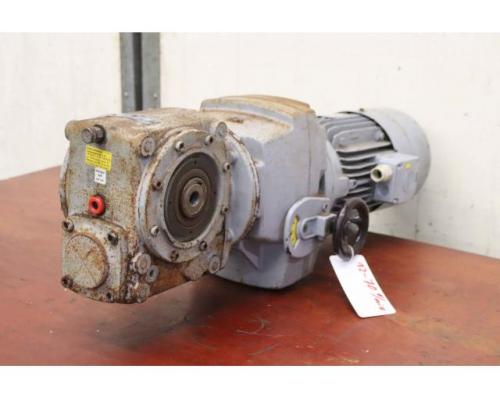 regelbarer Getriebemotor 2,2 kW 12-70 U/min von Stöber Loher – R47/VW3  ABCA-100LB-04C - Bild 1