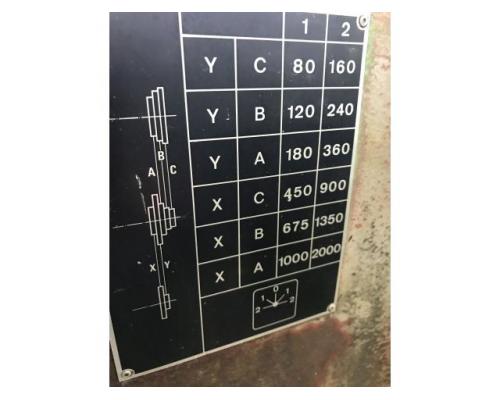 Horizontale Fräsmaschine Fabr. IBERIMEX (CME) Typ F 900 - Bild 4