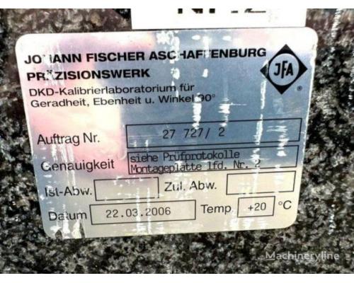 Messplatte / Montageplatte / Johann Fischer Aschaffenburg - Bild 3