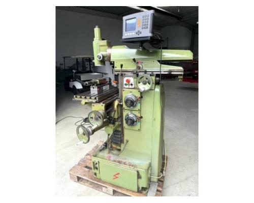 Universal Fräsmaschine Typ x8130 mit 3 Achs Digital Heidenhain Metallfräse - Bild 1