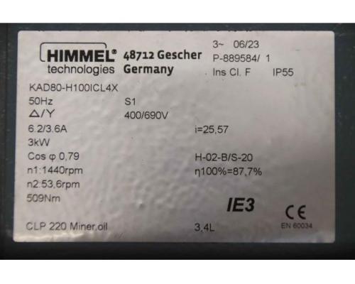 Getriebemotor 3 kW 53,6 U/min von Himmel – KAD80-H100ICL4X - Bild 4