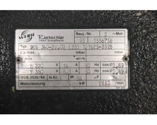 Seitenkanalverdichter 4 kW von Rietschle – SKG 340-2V.02 - Bild 7