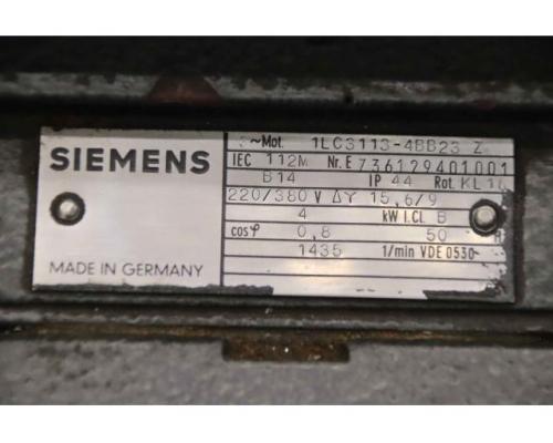 Elektromotor 4 kW 1435 U/min von Siemens Deckel – 1LC3113-4BB23 Z  FP4L - Bild 9