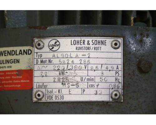 Elektromotor 2,2 kW 2825 U/min von Loher – AL 90LA-2 - Bild 5