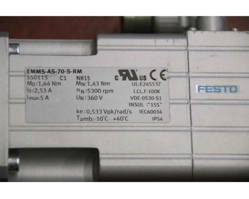 Linearantrieb Hublänge 1600 mm von Festo – DGE-40-1600-ZR-RF-LH-RK-GK  EMMS-AS-70–S-RM - Bild 6