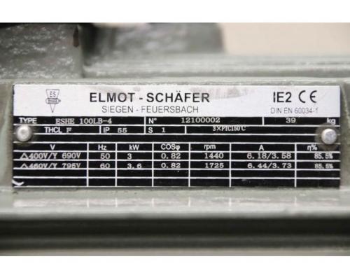 Elektromotor 3 kW 1440 U/min von Elmot-Schäfer – ESHE 100LB-4 - Bild 4