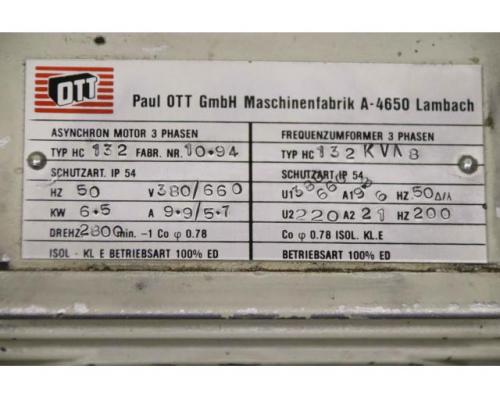 Frequenzumformer 220 V 200 Hz 6,5 kW von OTT – HC132 - Bild 4