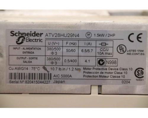 Frequenzumrichter 1,5 kW von Schneider Electric ILAPAK – Altivar 28  ATV28HU29N4  Astra-STD - Bild 4