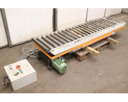 Scherenhubtisch mit Rollenbahn von unbekannt – Traglast 1000 kg  2420 x 710 mm - Bild 3