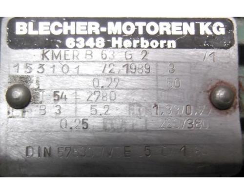 regelbarer Getriebemotor 0,25 kW 358-1850 U/min von MOTOVARIO – TKF/2 - Bild 5