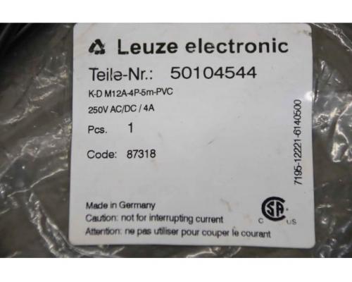 Anschlusskabel von Leuze – K-D M12A-4P-5m-PVC  50104544 - Bild 4
