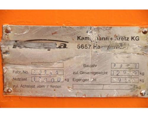 Schwerlast-Transportwagen 12 Tonnen von Kampa – 3000/1510/H570 mm - Bild 6