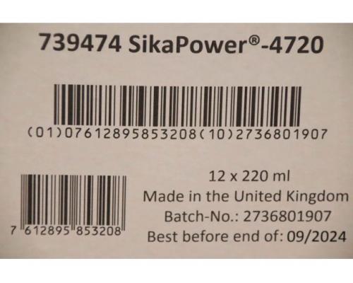 Klebstoff 12 Kartuschen von Sika – SikaPower -4720 2K - Bild 7