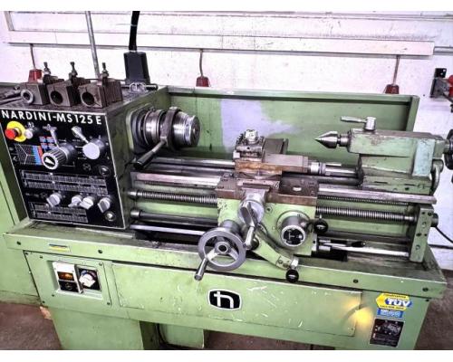 Leit & Zugspindeldrehmaschine NARDINI MS 125 E - Bild 1