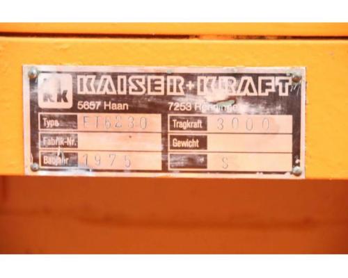 Schwerlast-Transportwagen 3 Tonnen von Kaiser+Kraft – ET6230  2500/1250/H430 mm - Bild 5