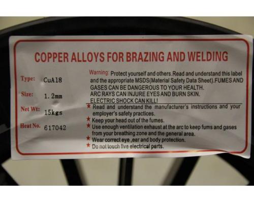 Schweißdraht 1,2 mm von Copper – CuA18 - Bild 4