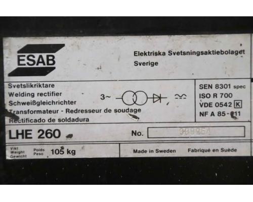 Elektrodenschweißgerät 260 A von ESAB – LHE 260 - Bild 5