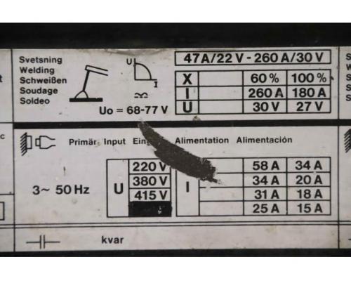 Elektrodenschweißgerät 260 A von ESAB – LHE 260 - Bild 6