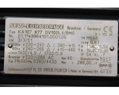 Elektromotor 3 kW 1400 U/min von SEW-Eurodrive – DV100L4/BMG - Bild 4