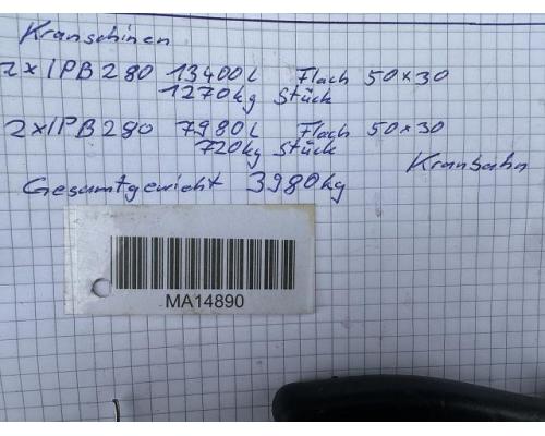 Kranbahn Kranschienen von Demag – IPB 280 - Bild 8