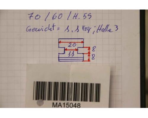 Wechselbacken von unbekannt – Breite 20 mm - Bild 7