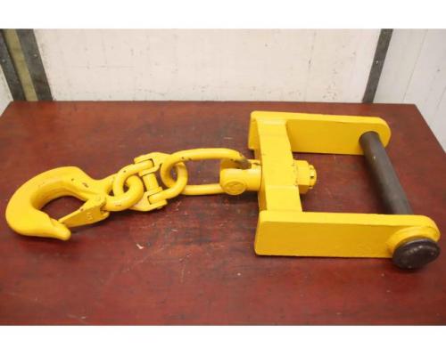 Kranhaken Einfachhaken von unbekannt – 22/26-8  490/160/H1090 mm - Bild 3
