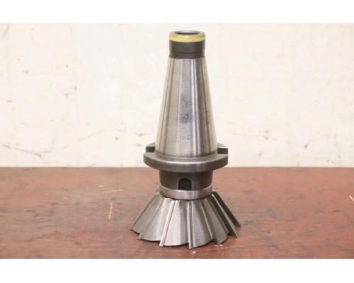 Messerkopf Winkelfräser SK50 von unbekannt – Ø125 mm / 55° - Bild 3