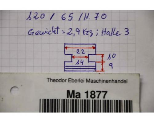 Wechselbacken von Forkardt – Breite 22 mm  schrägverzahnt - Bild 7