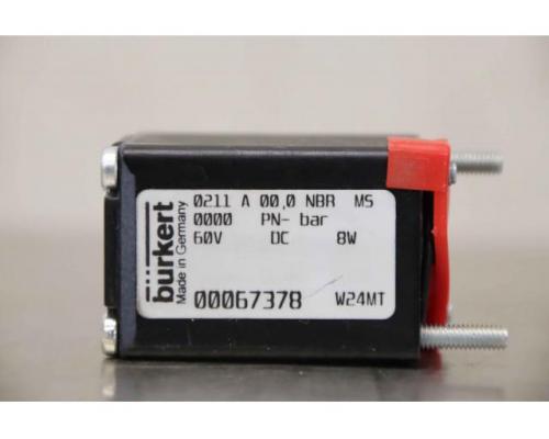 Magnetventil von bürkert – 0211 A 00,0 NBA MS  00067378 - Bild 6