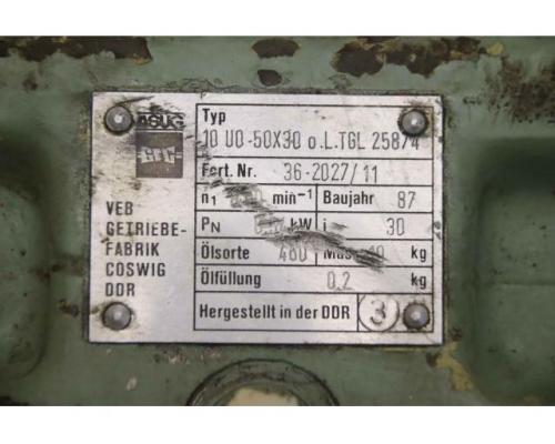 Getriebe 1:30 von VEB – 10 UO-50×30 - Bild 5