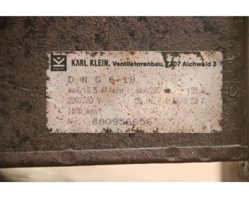 Gebläse 0.155 kW 18,5 m³/min von Karl Klein – DNG 6-18 - Bild 5
