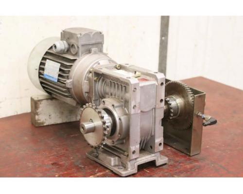 Getriebemotor 0,75 kW 46 U/min von Bonfiglioli ILAPAK – W63 U P80B14  Astra-STD - Bild 2