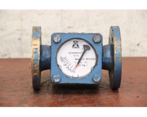 Durchflussmesser Schmieröl von Turbo – 0 bis 1,5 m³/h  DN 25 - Bild 3